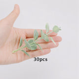 Maxbell Artificial Leaves DIY Wedding Bouquets for Garden Centerpiece Decorations