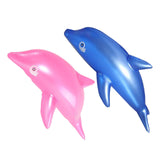 Maxbell Dolphin Inflatable Pool Toy Summer Dolphin Toy for Pool Poolside Beach Pink
