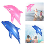 Maxbell Dolphin Inflatable Pool Toy Summer Dolphin Toy for Pool Poolside Beach Pink