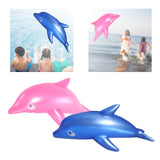 Maxbell Dolphin Inflatable Pool Toy Summer Dolphin Toy for Pool Poolside Beach Pink