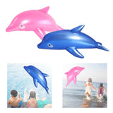 Maxbell Dolphin Inflatable Pool Toy Summer Dolphin Toy for Pool Poolside Beach Pink