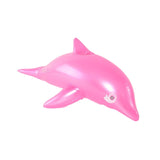 Maxbell Dolphin Inflatable Pool Toy Summer Dolphin Toy for Pool Poolside Beach Pink