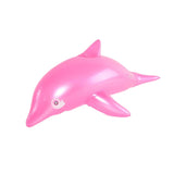 Maxbell Dolphin Inflatable Pool Toy Summer Dolphin Toy for Pool Poolside Beach Pink