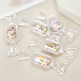 Maxbell Candy Shaped Mini Necklace Organizer Earrings Necklace Storage Transparent