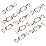 Maxbell Candy Shaped Mini Necklace Organizer Earrings Necklace Storage Transparent