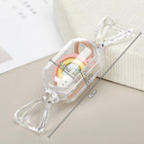 Maxbell Candy Shaped Mini Necklace Organizer Earrings Necklace Storage Transparent
