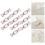 Maxbell Candy Shaped Mini Necklace Organizer Earrings Necklace Storage Pink