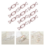 Maxbell Candy Shaped Mini Necklace Organizer Earrings Necklace Storage Pink
