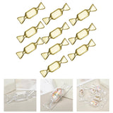 Maxbell Candy Shaped Mini Necklace Organizer Earrings Necklace Storage Yellow