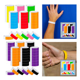 Maxbell 600Pieces Paper Wrist Bands Universal Identity Bands for Concert
