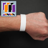 Maxbell 600Pieces Paper Wrist Bands Universal Identity Bands for Concert