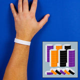 Maxbell 600Pieces Paper Wrist Bands Universal Identity Bands for Concert