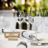Maxbell 20x Wooden place Holders and table Cards Table Numbers Holder