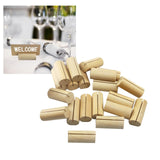 Maxbell 20x Wooden place Holders and table Cards Table Numbers Holder