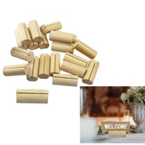 Maxbell 20x Wooden place Holders and table Cards Table Numbers Holder