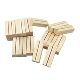 Maxbell 20x Wooden place Holders and table Cards Table Numbers Holder