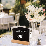 Maxbell 10x Removable Backboard Wedding Party Table Number Stands for Restaurant arch
