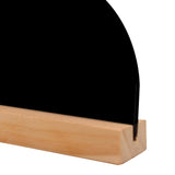 Maxbell 10x Removable Backboard Wedding Party Table Number Stands for Restaurant Semicircle Shape