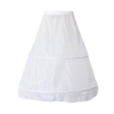 Maxbell Wedding Crinoline Bride Pannier 2 Hoops Skirt Underskirt for Wedding Dress