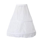 Maxbell Wedding Crinoline Bride Pannier 2 Hoops Skirt Underskirt for Wedding Dress