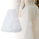 Maxbell Wedding Crinoline Bride Pannier 2 Hoops Skirt Underskirt for Wedding Dress