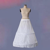 Maxbell Wedding Crinoline Bride Pannier 2 Hoops Skirt Underskirt for Wedding Dress