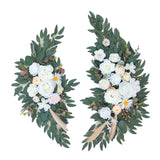 Maxbell 2 Pieces Multipurpose Flowers String Decoration Faux for Bedroom Farmhouse