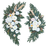 Maxbell 2 Pieces Multipurpose Flowers String Decoration Faux for Bedroom Farmhouse