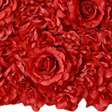 Maxbell Artificial Floral Panel for Weddings Outdoor Decor red