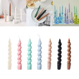 Maxbell Scented Candles Smokeless Decorative Candle for Birthday Gift Photo Props white