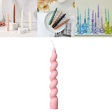 Maxbell Scented Candles Smokeless Decorative Candle for Birthday Gift Photo Props pink