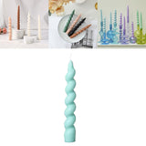 Maxbell Scented Candles Smokeless Decorative Candle for Birthday Gift Photo Props green