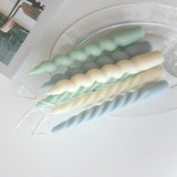 Maxbell Scented Candles Smokeless Decorative Candle for Birthday Gift Photo Props green