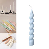 Maxbell Scented Candles Smokeless Decorative Candle for Birthday Gift Photo Props blue