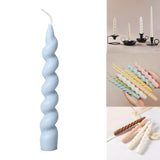 Maxbell Scented Candles Smokeless Decorative Candle for Birthday Gift Photo Props blue