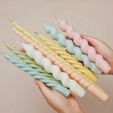 Maxbell Scented Candles Smokeless Decorative Candle for Birthday Gift Photo Props blue