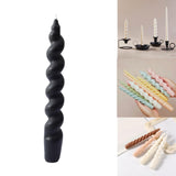 Maxbell Scented Candles Smokeless Decorative Candle for Birthday Gift Photo Props black