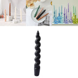 Maxbell Scented Candles Smokeless Decorative Candle for Birthday Gift Photo Props black