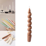 Maxbell Scented Candles Smokeless Decorative Candle for Birthday Gift Photo Props brown