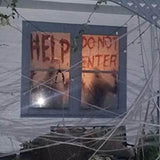 Maxbell Bloody Handprints Zombie Halloween Giant for Window Decoration