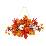 Maxbell Thanksgiving Pumpkin Decorating Hanging with Lights for Porch Door Halloween StyleC