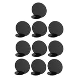 Maxbell 10Pcs DIY Table Numbers Guest Name Tag for Dinner Party Table Centerpiece Black