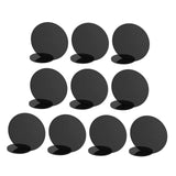 Maxbell 10Pcs DIY Table Numbers Guest Name Tag for Dinner Party Table Centerpiece Black