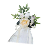 Maxbell Wedding Chair Decoration Flower Chair Back Flowers for Banquet