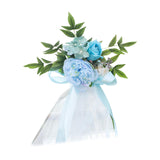 Maxbell Wedding Chair Decoration Flower Chair Back Flowers for Banquet