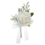Maxbell Chest Corsage Formal Suit Accessories Boutonniere for Bridal Wedding StyleA