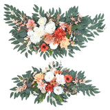 Maxbell 2Pcs Artificial Wedding Arch Decoration for Wedding Photographic Props Style A