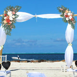 Maxbell 2Pcs Artificial Wedding Arch Decoration for Wedding Photographic Props Style A