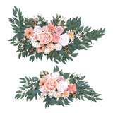 Maxbell 2Pcs Artificial Wedding Arch Decoration for Wedding Photographic Props Style B