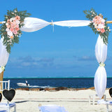 Maxbell 2Pcs Artificial Wedding Arch Decoration for Wedding Photographic Props Style B